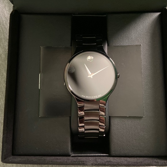 Movado Serio Watch (Black)